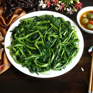 Rau Muống Luộc