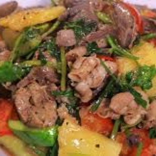 Bò Xào Chua Ngọt